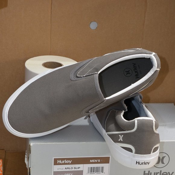 Hurley‎ Men\'s Arlo Slip on 2 Sneaker Grey